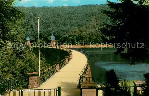 AK / Ansichtskarte Haspe_Hagen Hasper Talsperre Haspe Hagen