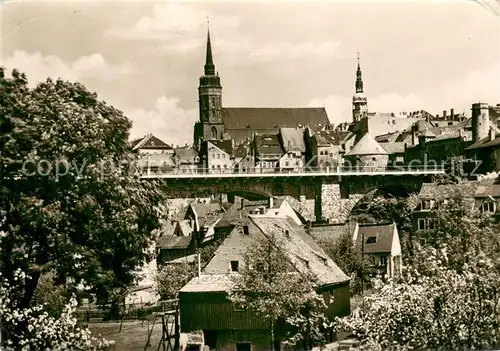 AK / Ansichtskarte Bautzen Petridom und Altstadt  Bautzen