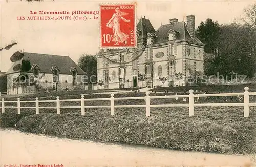 AK / Ansichtskarte Les_Authieux du Puits Le Chateau Les_Authieux du Puits