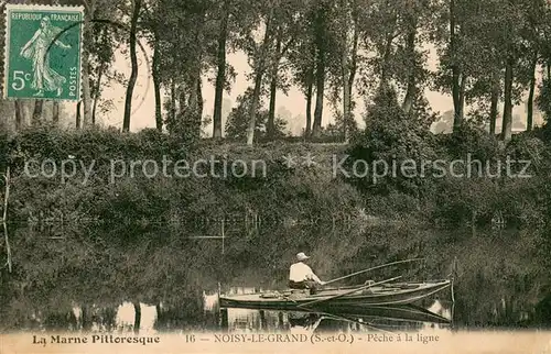 AK / Ansichtskarte Noisy le Grand Peche a la ligne Noisy le Grand