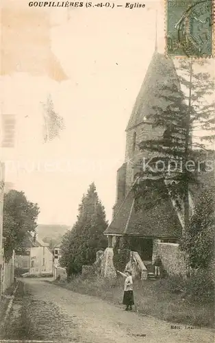 AK / Ansichtskarte Goupillieres_Seine Maritime Eglise Goupillieres