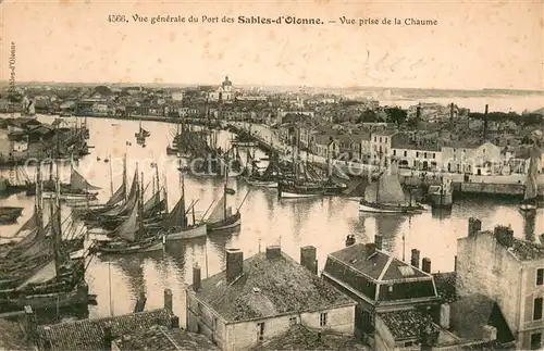 AK / Ansichtskarte Les_Sables d_Olonne Vue prise de la Chaume Les_Sables d_Olonne