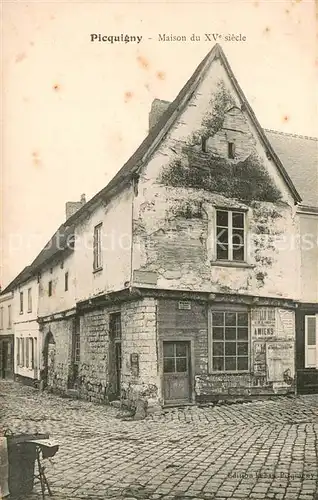 AK / Ansichtskarte Picquigny Maison du XV siecle Picquigny
