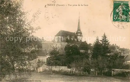 AK / Ansichtskarte Toucy Vue prise de la Gare Toucy