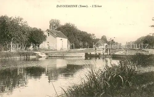 AK / Ansichtskarte Dannemoine L Ecluse Dannemoine