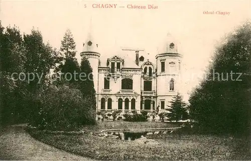 AK / Ansichtskarte Chagny_Saone et Loire Chateau Diot Chagny Saone et Loire