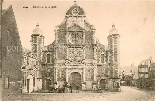 AK / Ansichtskarte Eu_76 Chapelle collegiale 