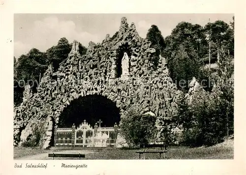 AK / Ansichtskarte Bad_Salzschlirf Mariengrotte Bad_Salzschlirf