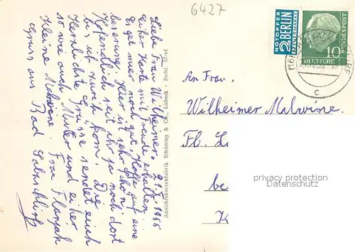 AK / Ansichtskarte Bad_Salzschlirf Mariengrotte Bad_Salzschlirf