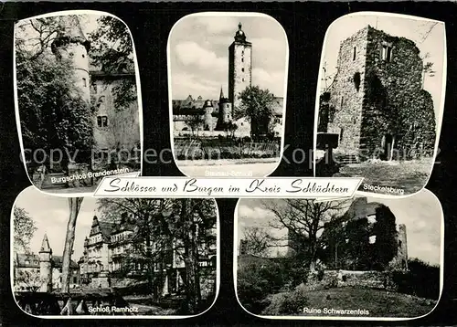 AK / Ansichtskarte Schluechtern Schloesser und Burgen der Region Schluechtern