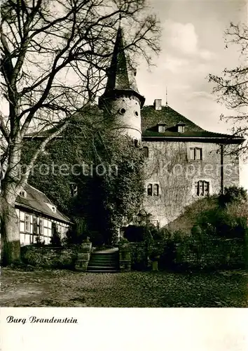 AK / Ansichtskarte Schluechtern Burg Brandenstein Holgeraetemuseum Schluechtern