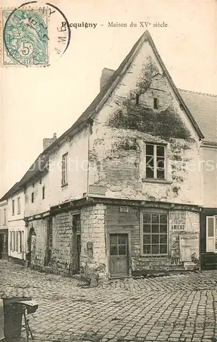 AK / Ansichtskarte Picquigny Maison du XV siecle Picquigny