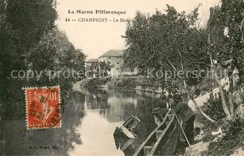 AK / Ansichtskarte Champigny_94 Le Moulin 