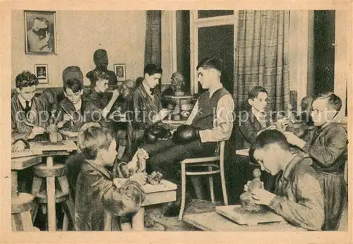 AK / Ansichtskarte Stalingrad_Wolgograd Palac Mlodziezy im Boleslawa Bieruta Pracownia plaszyczna 