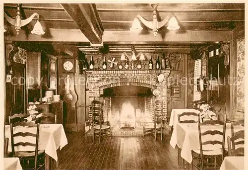 AK / Ansichtskarte Pont Sainte Marie Hostellerie Interieur Pont Sainte Marie