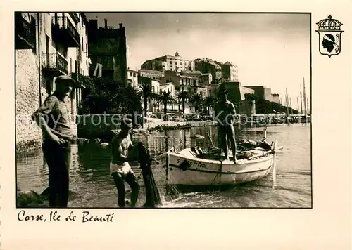 AK / Ansichtskarte Calvi Vue generale de la marine Calvi