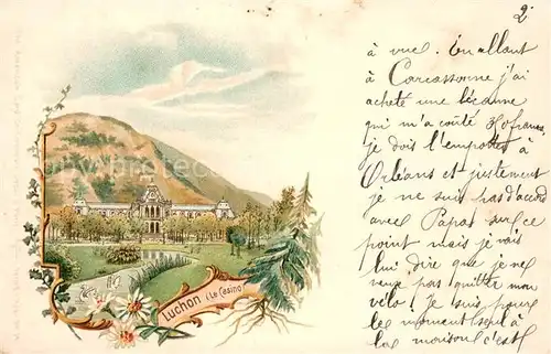 AK / Ansichtskarte Luchon_Haute Garonne Le Casino Luchon Haute Garonne