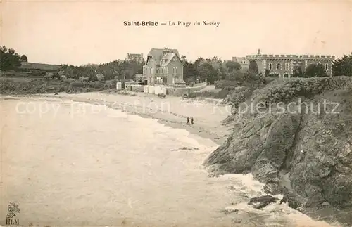 AK / Ansichtskarte Saint Briac sur Mer La Plage du Nessey Saint Briac sur Mer
