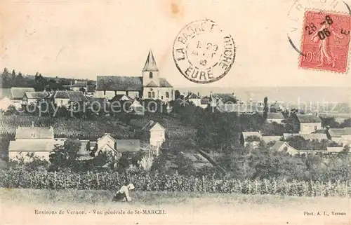 AK / Ansichtskarte Vernon_27 Vue generale de St Marcel 