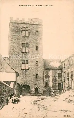 AK / Ansichtskarte Hericourt_Haute Saone Le Vieux chateau Hericourt Haute Saone