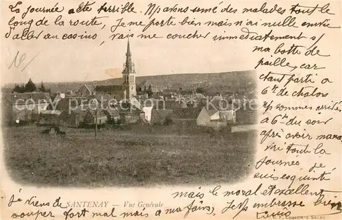 AK / Ansichtskarte Santenay les Bains Vue generale 