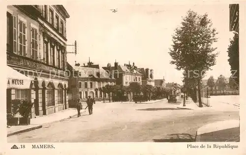AK / Ansichtskarte Mamers_72 Place de la Republique 