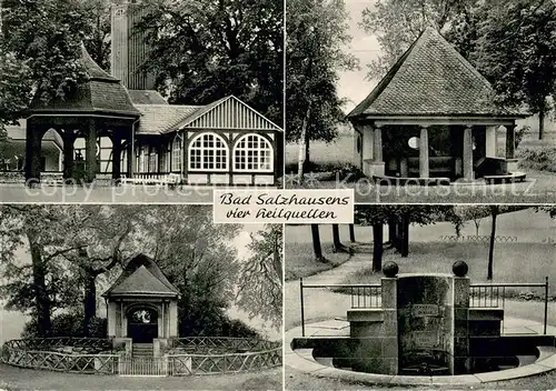 AK / Ansichtskarte Bad_Salzhausen Vier Heilquellen Bad_Salzhausen
