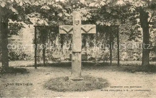 AK / Ansichtskarte Bad_Bentheim Herrgott von Bentheim Altes Kreuzbild 8. 9. Jhdt. Bad_Bentheim