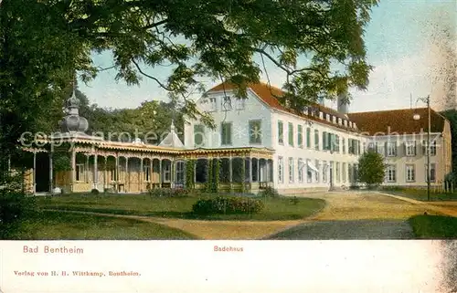 AK / Ansichtskarte Bad_Bentheim Badehaus Bad_Bentheim
