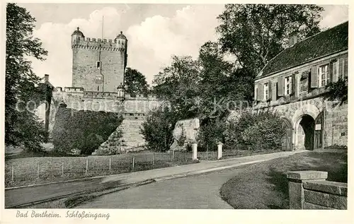 AK / Ansichtskarte Bad_Bentheim Schlosseingang Bad_Bentheim