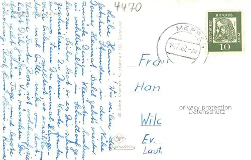 AK / Ansichtskarte Meppen Rathaus Meppen