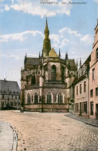 AK / Ansichtskarte Osnabrueck Marienkirche Osnabrueck