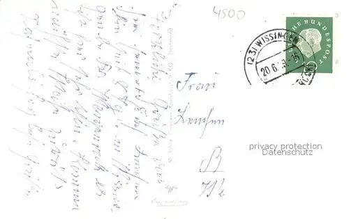 AK / Ansichtskarte Osnabrueck Pernickelturm Osnabrueck