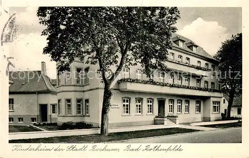 AK / Ansichtskarte Bad_Rothenfelde Kinderheim der Stadt Bochum Bad_Rothenfelde