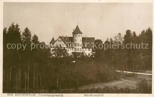 AK / Ansichtskarte Bad_Rothenfelde Weidtmanshof Teutoburger Wald Bad_Rothenfelde