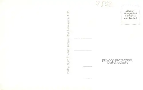 AK / Ansichtskarte Bad_Rothenfelde Kapelle Waldkrankenhaus Bad_Rothenfelde