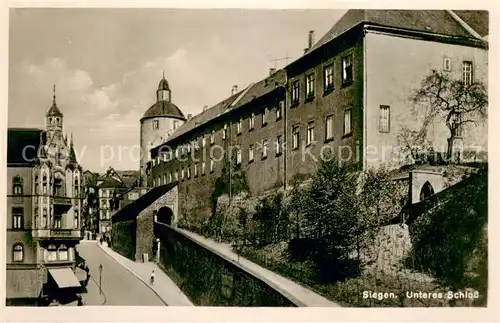 AK / Ansichtskarte Siegen_Westfalen Unteres Schloss Siegen_Westfalen