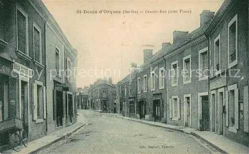 AK / Ansichtskarte Saint Denis d_Orques Grande Rue  Saint Denis d Orques