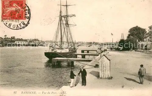 AK / Ansichtskarte Bayonne_64 Vue du Port 