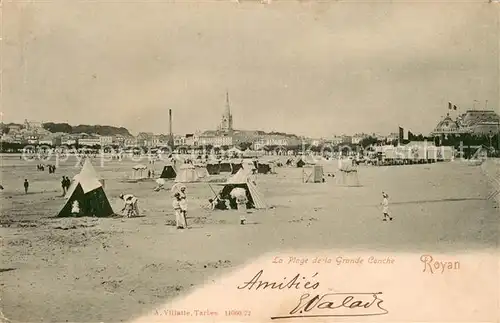 AK / Ansichtskarte Royan_17 La Plage de la Grande Conche 