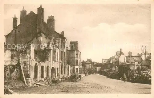 AK / Ansichtskarte Chatillon sur Seine La Rue des Ponts Juin 1940 Chatillon sur Seine