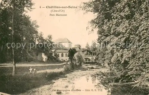 AK / Ansichtskarte Chatillon sur Seine Parc Marmont Chatillon sur Seine