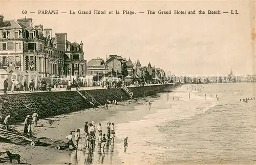 AK / Ansichtskarte Parame_St Malo Le Grand Hotel e la Plage  