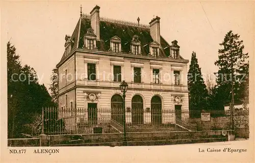 AK / Ansichtskarte Alencon_61 La Caisse d Epargne 