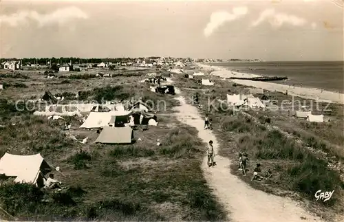 AK / Ansichtskarte Colleville Montgomery Vue densemble de la Plage Colleville Montgomery