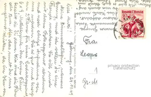 AK / Ansichtskarte Groebming_Steiermark Kuranstalt mit Kamm Groebming_Steiermark