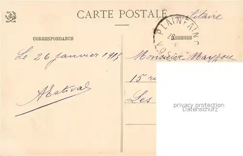 AK / Ansichtskarte Plainfaing Les Graviers Plainfaing