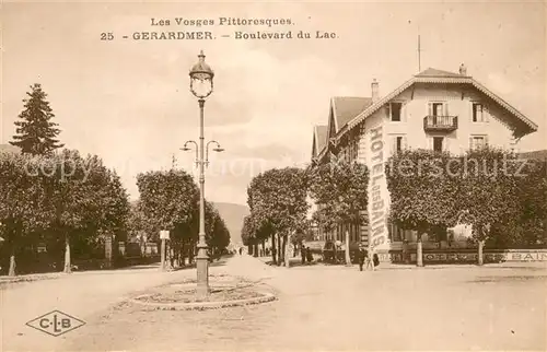 AK / Ansichtskarte Gerardmer_Vosges Boulevard du Lac Gerardmer Vosges