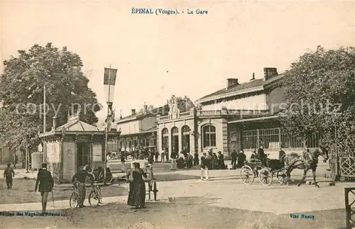 AK / Ansichtskarte Epinal_Vosges_88 La Gare 