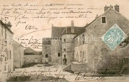 AK / Ansichtskarte Montereau_Loiret Le vieux Chateau Montereau Loiret